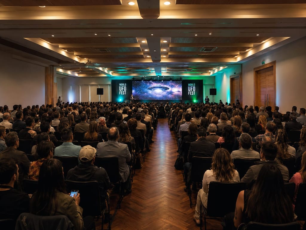 Club de Industriales Querétaro montado para el World UFO Fest